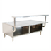 Thumbnail image #2 for Klinger's Trading Double Work Shelf for Equipment Stand Cabinet, 49 x 10 x 22 Inches, 18/430 Stainless Steel