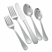 Winco Elite 7-1/8 Inch Heavyweight Dinner Fork, 18/0 Stainless Steel, Mirror Finish, Clear-View Pack of 2 Dozen