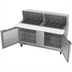 Thumbnail image #2 for Beverage-Air SPE60HC-24M Two-Section Mega Top Sandwich Prep Table, 60-Inch, 24-Pan Capacity