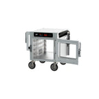 Thumbnail image #2 for Metro HotBlox™ HBCN4-DCPC-UC Narrow 4-Pan Pass-Thru Insulated Holding Cabinet, Undercounter, Digital Touchscreen, Clear Doors
