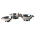 Thumbnail image #2 for Winco 8 Qt Round Stainless Steel Colander, 14 Inch Diameter
