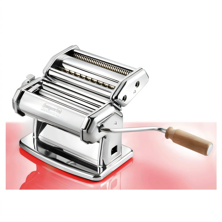 Product image #2 for Matfer Bourgeat Titania Manual Countertop Pasta Machine with 3 Cutters