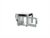 Thumbnail image #2 for Metro HotBlox Narrow 4-Pan Pass-Thru Insulated Holding Cabinet, Clear Front and Rear Doors, Countertop/Stacking