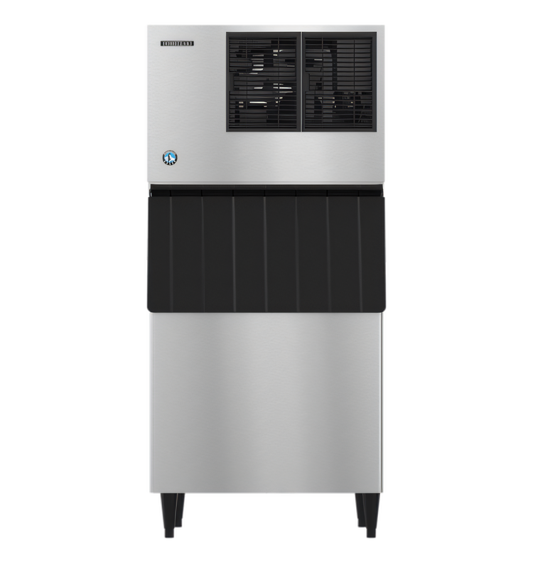 Product image #2 for Hoshizaki KMD-355MWJ Modular Crescent Cube Ice Maker, Water-Cooled, Self-Contained, 395 lb. per Day, 30-Inch Wide