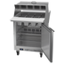 Thumbnail image #2 for Beverage-Air Dual-Sided Mega Top Refrigerated Sandwich Prep Table, 27-Inch, 1-Section, 12-Pan