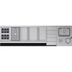 Thumbnail image #2 for Krowne Royal Series 84-Inch Single Zero-Step Speed Station with 10-Circuit Cold Plate