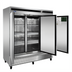 Thumbnail image #2 for Atosa Three-Section Reach-In Refrigerator, Bottom-Mount Self-Contained, Solid Doors, 67.99 Cu. Ft.