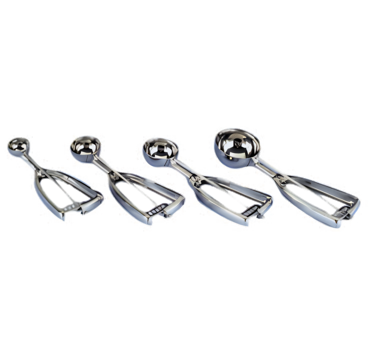 Product image #2 for Stainless Steel #40 Ambidextrous Squeeze-Handle Disher/Portioner, 7/8 oz.