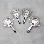 Thumbnail image #1 for American Metalcraft STC2 Stainless Steel 2-Prong Tight Coil Bar Strainer Case of 144
