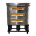 Thumbnail image #2 for Marra Forni ELST37-36/3 Three-Deck Stackable Electric Deck Oven with 37 x 36-3/8 Inch MarraStone Hearth and Touchscreen Control
