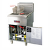 Thumbnail image #2 for IKON Cooking Split Pot LP Gas Commercial Deep Fryer, 40 lb. Per Tank, 120,000 BTU