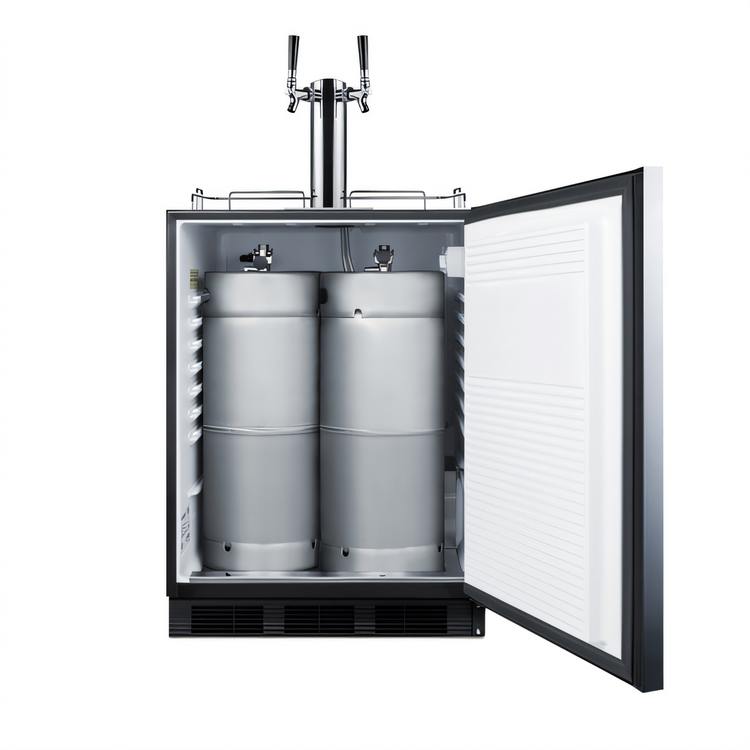 Product image #2 for Summit Commercial 24-Inch ADA-Compliant Dual Tap Draft Wine Dispenser