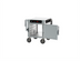 Thumbnail image #2 for Metro HotBlox™ Narrow 4-Pan Pass-Thru Undercounter Heated Holding Cabinet with Digital Touchscreen, Solid Front Door and Clear Rear Door, 120V