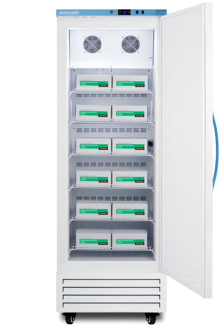 Product image #2 for Accucold Upright Vaccine Reach-In All-Freezer, 14.83 Cu. Ft., 27.5 Inch Wide, Solid Door
