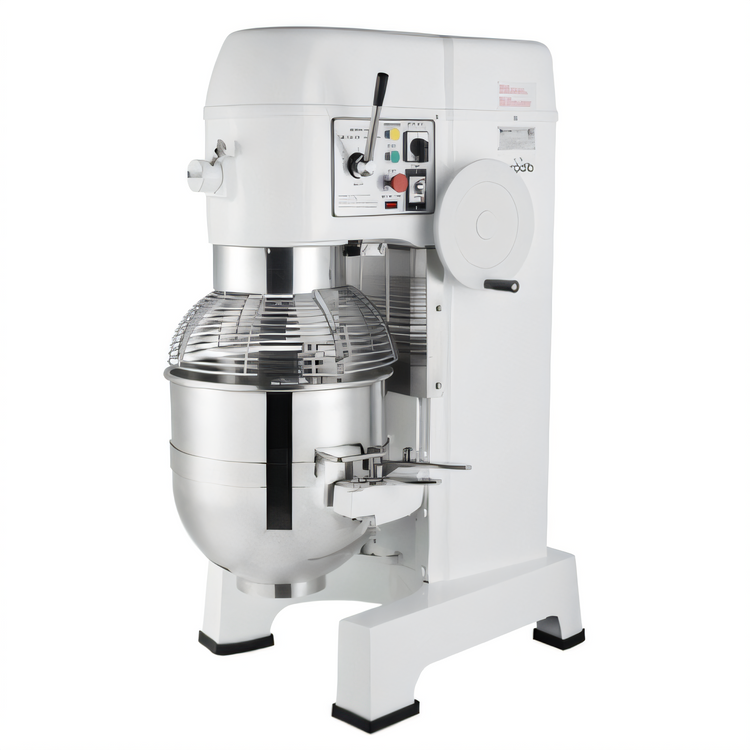 Product image #2 for Eurodib 60 Qt Floor Model Planetary Mixer, 208V, 3-Phase, Gear Driven, #22 Hub