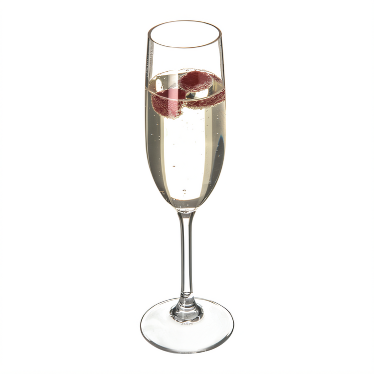 Product image #2 for Alibi 8 oz Clear Polycarbonate Champagne Flute