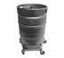 Thumbnail image #2 for Bar Maid Keg & Pail Dolly, 400 lb Capacity, All-Metal, 5-Caster Commercial Dolly