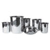 Thumbnail image #1 for Winco 1.5 Qt Round Stainless Steel Bain Marie with Bent Rim