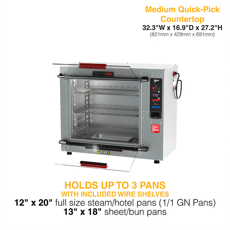 Product image #2 for Metro HBCS6-T HotBlox™ Heated Cabinets & Holding Shelves