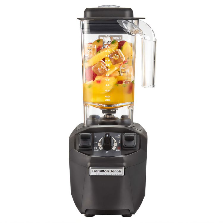 Product image #2 for Hamilton Beach Commercial Tango® High Performance Countertop Bar Blender, 48 oz Stackable Polycarbonate Container, 2-Speed, 220-240V