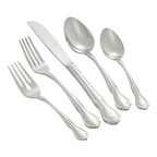 Thumbnail image #2 for Winco Chantelle 0039-05 7-1/4" Extra Heavy Weight Dinner Fork, 18/8 Stainless Steel, Mirror Finish Case of 25