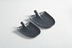 Thumbnail image #2 for American Metalcraft Oval Melamine Shovel Platter, 10.5 x 6.25 x 1.6-Inch, Midnight