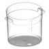 Thumbnail image #2 for StorPlus™ 6 Qt Clear Round Polycarbonate Food Storage Container