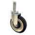 Thumbnail image #2 for Universal Swivel Snap-In Stem Caster Set for Wire Shelving, 5-Inch Polyurethane Wheels, 4-Pack