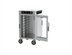 Thumbnail image #2 for Metro HotBlox Narrow 8-Pan Half-Height Mobile Insulated Holding Cabinet, Clear Door, Analog Controls