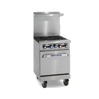 Thumbnail image #1 for Imperial (Middleby) Pro Series IR-G24T-E-XB 24-Inch Electric Restaurant Range with Thermostatic Griddle and Open Cabinet Base