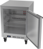 Thumbnail image #2 for Beverage-Air UCF24HC One-Section Shallow-Depth Undercounter Freezer, 24 Inch Wide, Solid Door, 4.53 Cu. Ft.