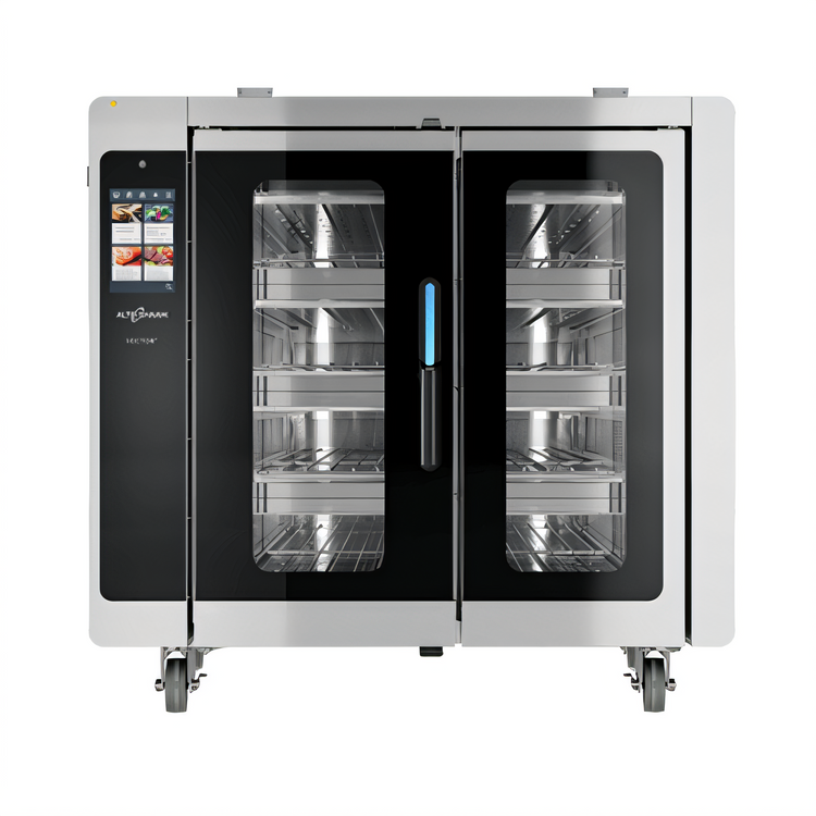 Product image #2 for Alto-Shaam Vector F Series Gas Multi-Cook Oven, 4 Chambers, 4 Full-Size Sheet Pan Capacity