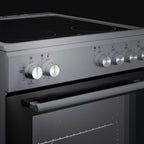 Thumbnail image #2 for Summit Commercial Summit Appliance REXT20SS 20-Inch Freestanding Smooth-Top Electric Convection Range, 1.87 Cu. Ft., ADA-Compliant