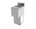 Thumbnail image #2 for BK Resources Underbar Ice Bin with Sliding Cover, 33 lb Capacity, T-304 Stainless Steel, 12 x 21 x 34 Inches