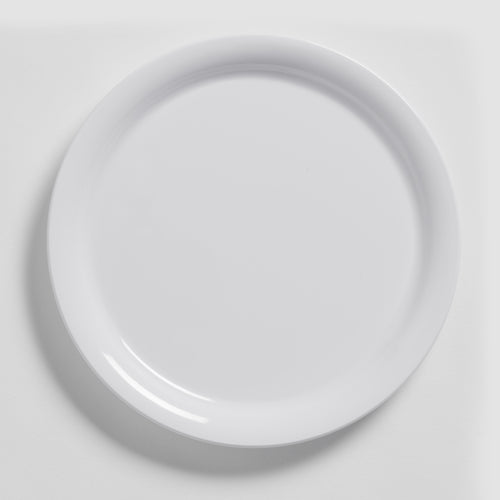 Product image #2 for American Metalcraft Jane 7-Inch White Round Narrow Rim Melamine Plate