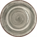 Thumbnail image #2 for Carlisle Mingle 9-Inch Round Medium Rim Melamine Salad Plate, Smoke Gray