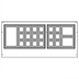 Thumbnail image #2 for Beverage-Air SPED72HC-30M-2 Mega Top Sandwich Prep Table with 30-Pan Top, 2 Doors, 2 Drawers