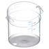 Thumbnail image #2 for StorPlus 18 Qt Round Clear Polycarbonate Food Storage Container