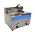Thumbnail image #2 for Uniworld Countertop Propane Gas Double Deep Fryer with Dual 10-Liter Wells