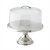 Thumbnail image #2 for Winco 13-Inch Round Stainless Steel Cake Stand, 6.1-Inch High