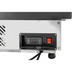 Thumbnail image #2 for Omcan Drop-In Curved Glass Refrigerated Deli Case, 48-Inch, Stainless Steel, Sliding Rear Doors