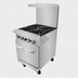 Thumbnail image #2 for CookRite 24-Inch 4-Burner Natural Gas Range with Space-Saver Oven