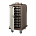 Thumbnail image #2 for Cambro Tall Profile Insulated Meal Delivery Cart, 16-Tray Capacity, 15 x 20 Tray Size, Granite Sand/Cream Door