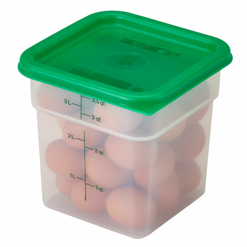 Product image #2 for Cambro 4SFSPP190 CamSquare® Commercial Food Storage Containers Case of 6