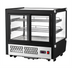 Thumbnail image #2 for Migali Competitor Series 27.6-Inch Countertop Refrigerated Display Case with Sliding Rear Glass Doors, 4.2 Cu. Ft.