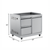 Thumbnail image #2 for KoolMore 32-Inch Outdoor Stainless Steel Cabinet with 2 Drawers for KM-OKS-BQ30 Charbroiler