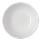 Thumbnail image #2 for CFS Brands Dallas Ware® 4352102 14 oz White Melamine Nappie Bowl, 5-9/20-Inch, Stackable Case of 48