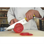 Thumbnail image #2 for Mercer Culinary Millennia Colors™ M22608YL 8-Inch Stamped Chef's Knife, High-Carbon Steel, Yellow Non-Slip Handle Case of 6