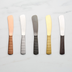 Thumbnail image #1 for Vintage 6-Inch Hammered Gold Stainless Steel Spreader
