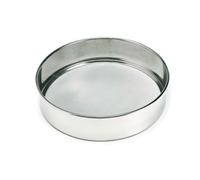 Crestware 14-Inch Stainless Steel Flour Sieve with 3-Inch Deep Sides and Extra Reinforcement